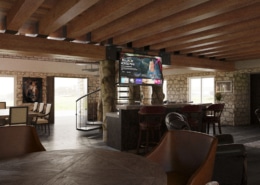 Entrada de bar render