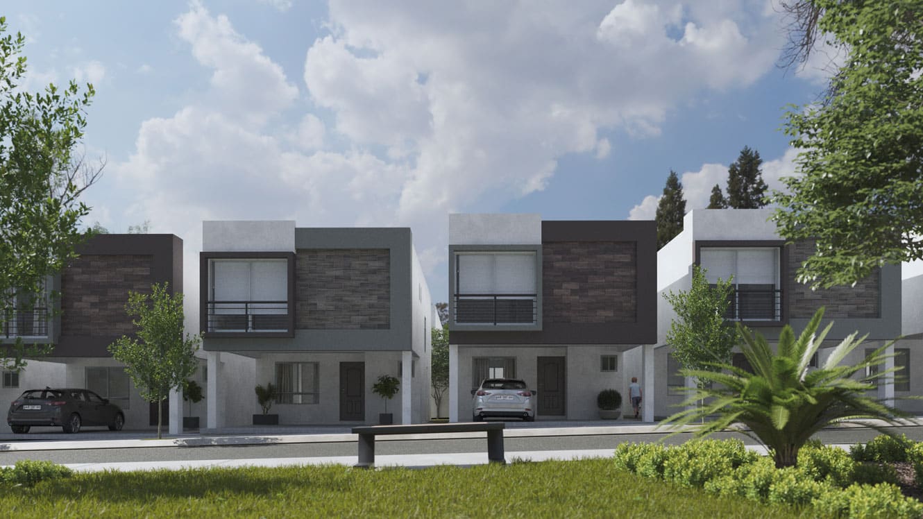 BRSCIA-CASAPANEO-render-realista-3d-mexico-casas-fraccionamiento Render arquitectónico en Monterrey Nuevo León casas