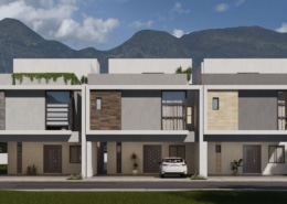 diseño de casas en México render 3d